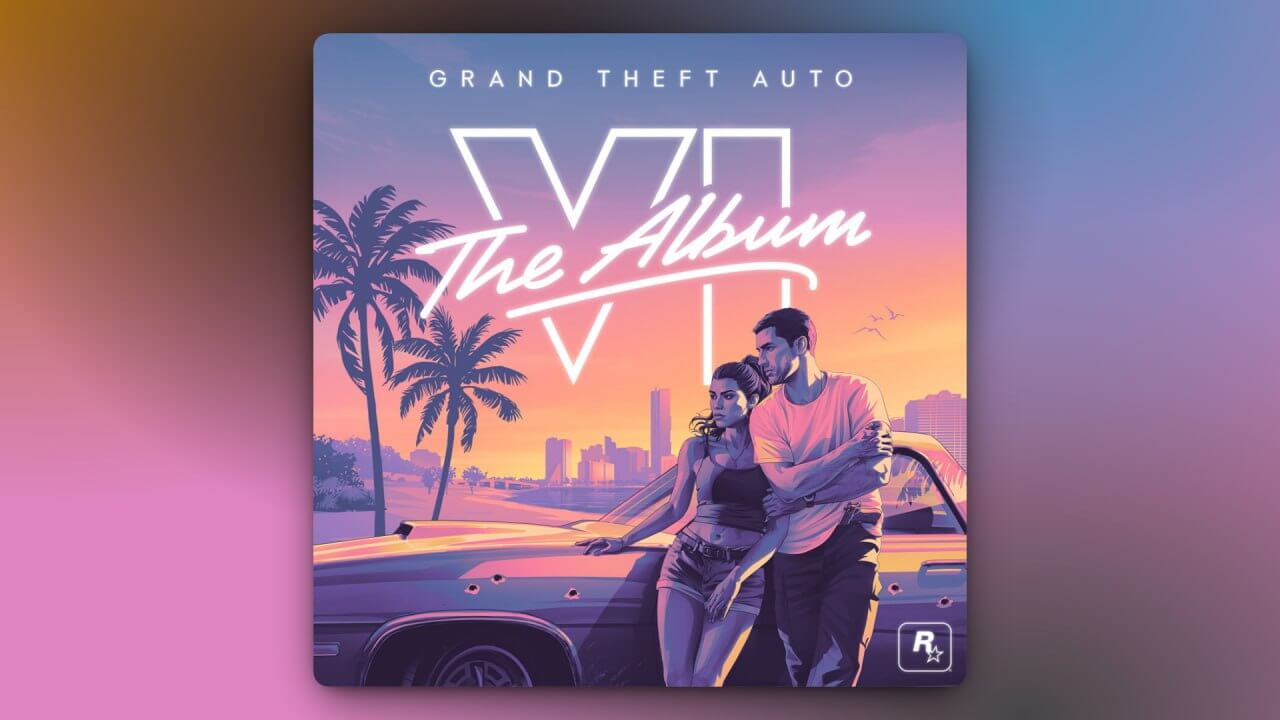 GTA VI диск с саундтеком